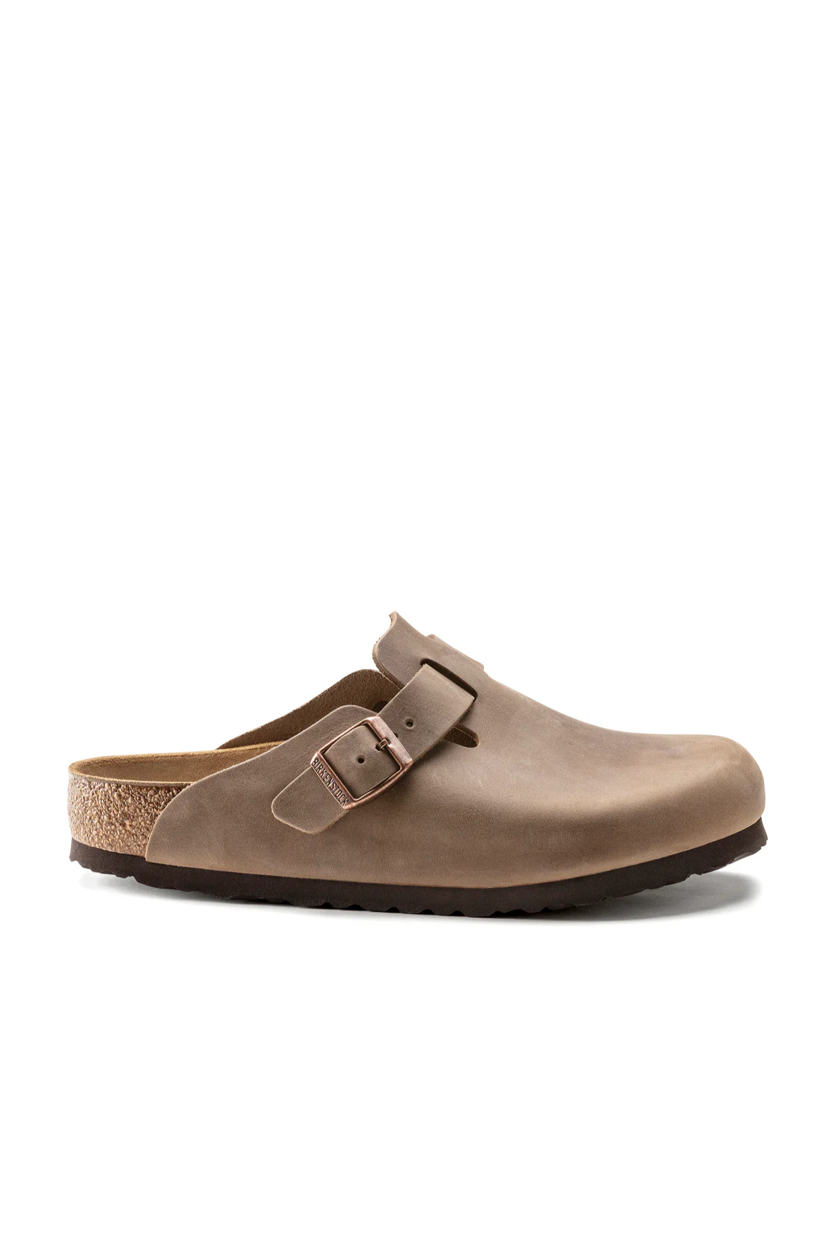 Boston Tabac Brun Cuir Huilé Étroite