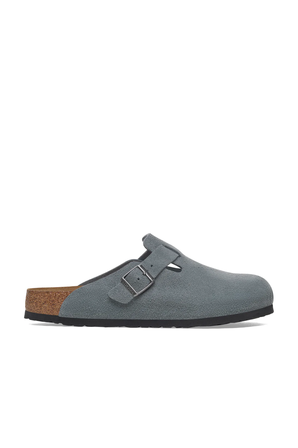 Boston Sfb Basalt Grey Suede Leather Narrow
