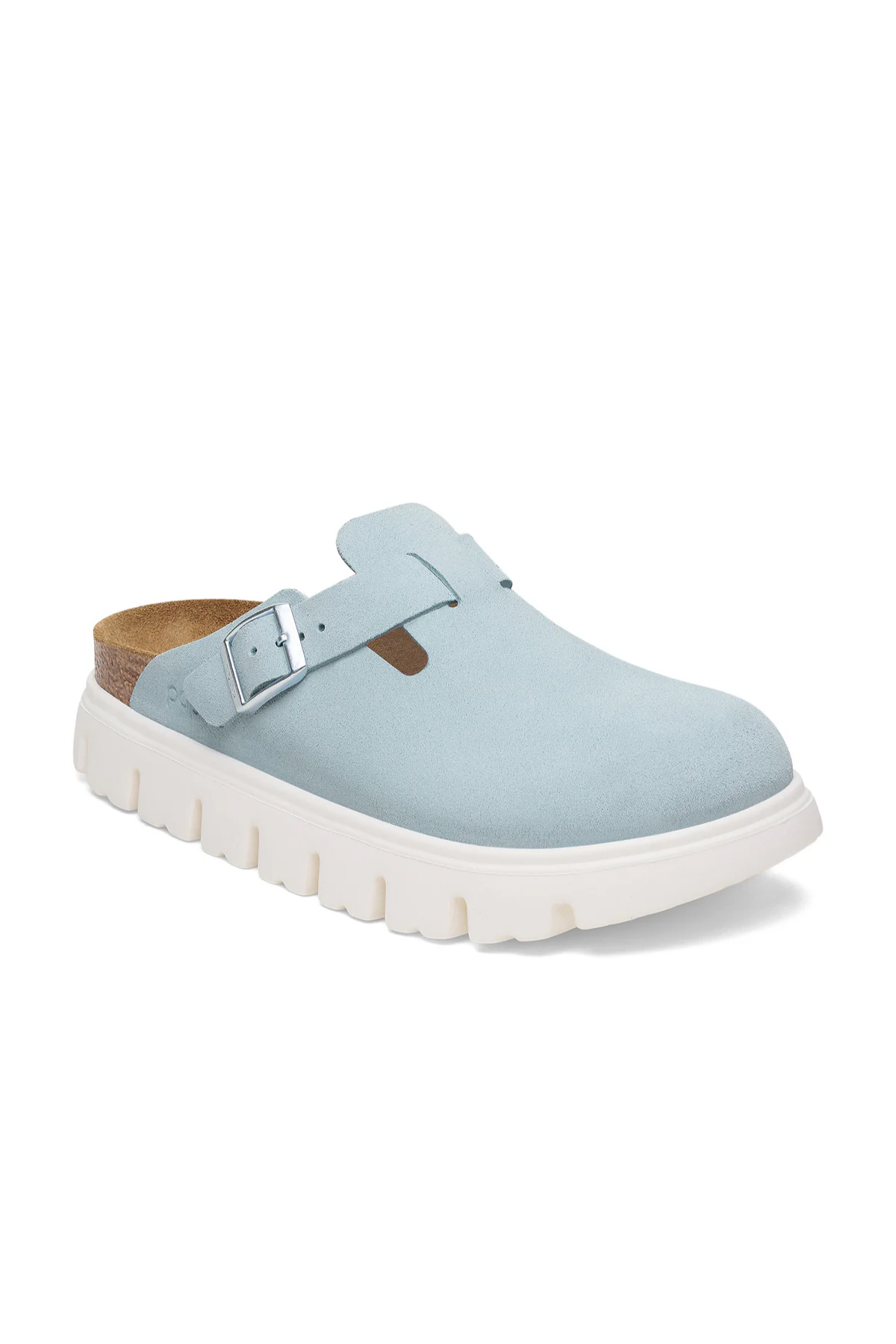 Boston Chunky bébé daim bleu étroit
