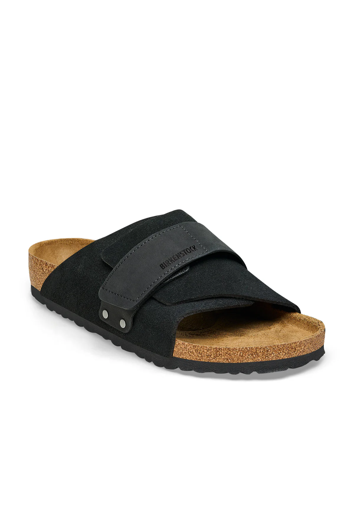 Kyoto Black Suede/nubuck Leather Narrow