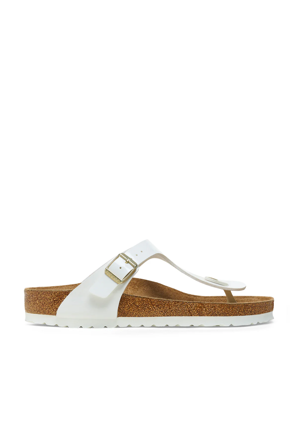 Gizeh Patent White Birko-flor Étroite