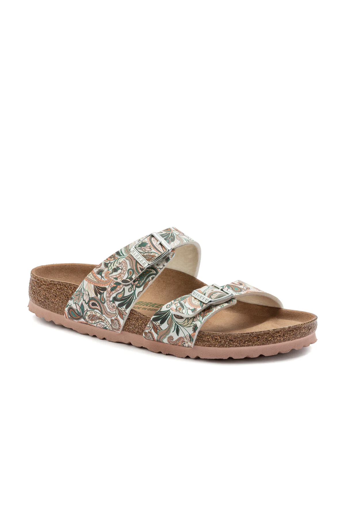 Sydney Vegan Paisley Light Rose Birko-flor Narrow