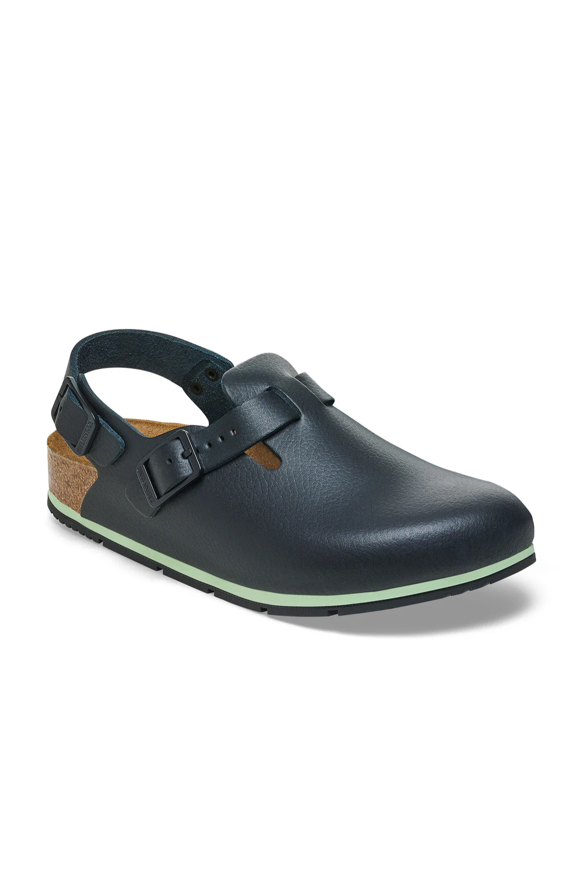 Tokyo Pro Cuir naturel enduit PU noir étroite