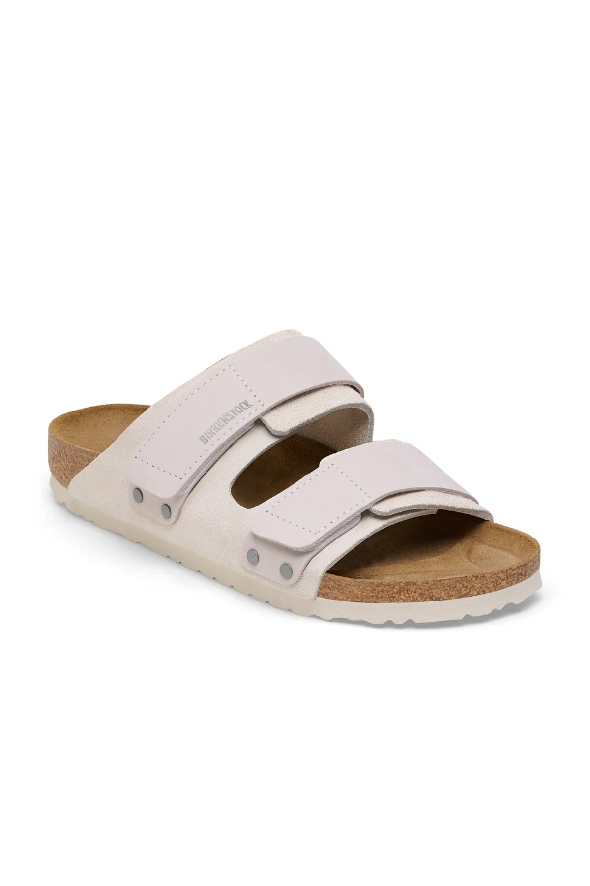 Uji Antique White Suede/nubuck Leather Narrow