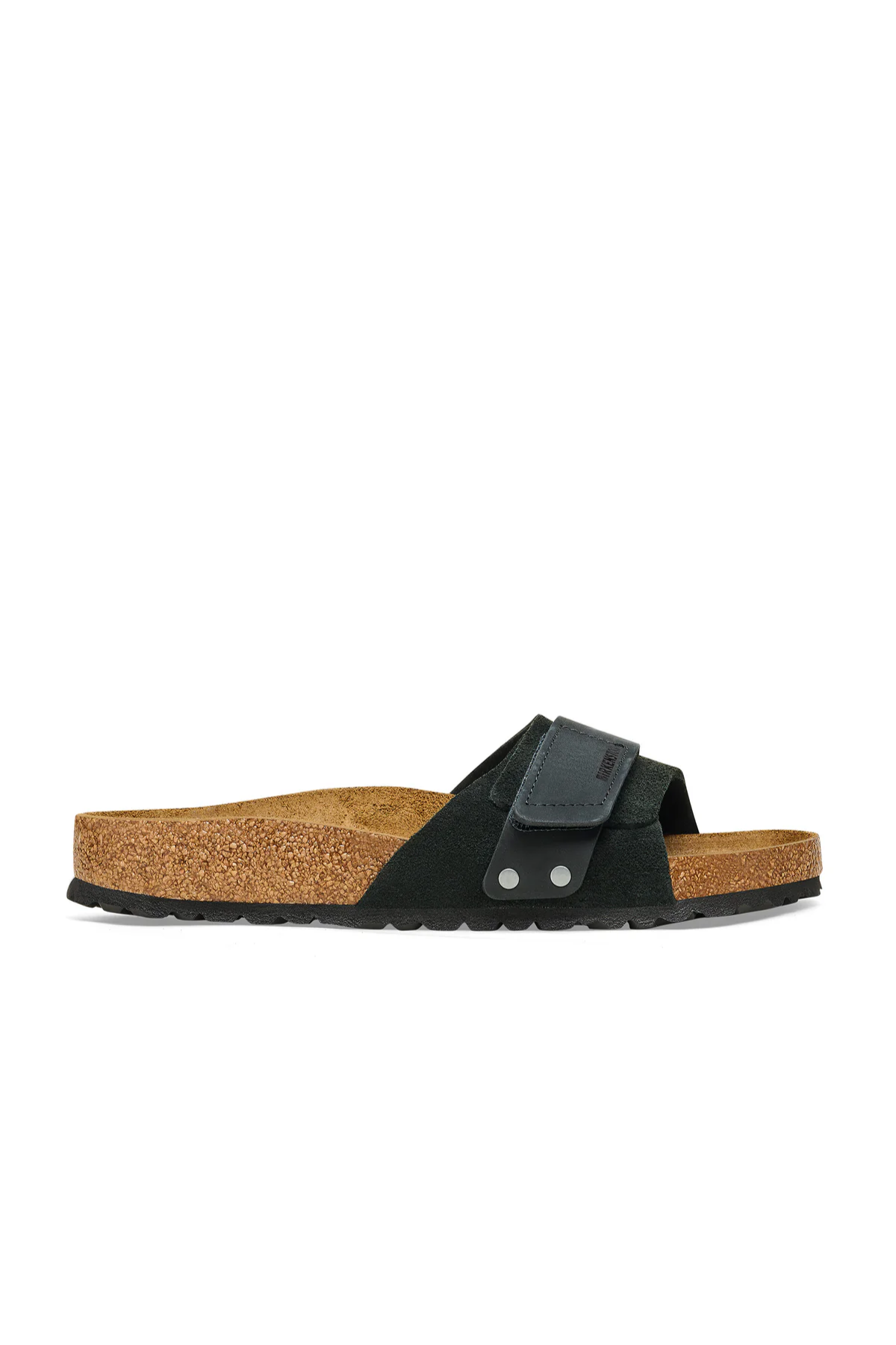 Oita cuir suède/nubuck noir étroit