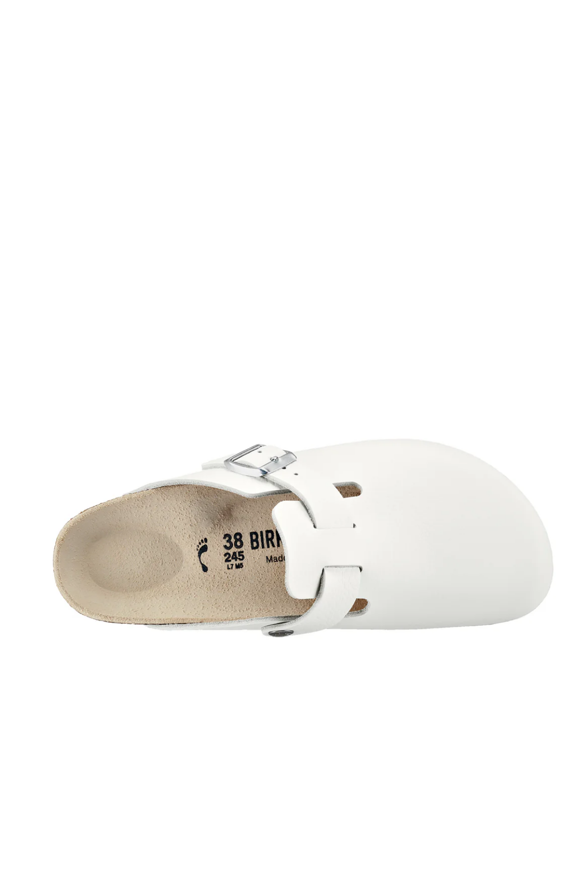 Boston White Smooth Leather Regular