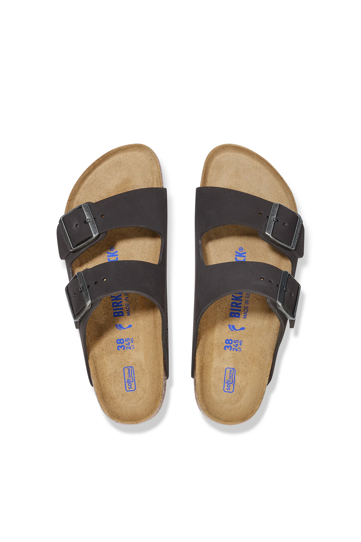 Arizona Sfb Nubuck Noir Étroit