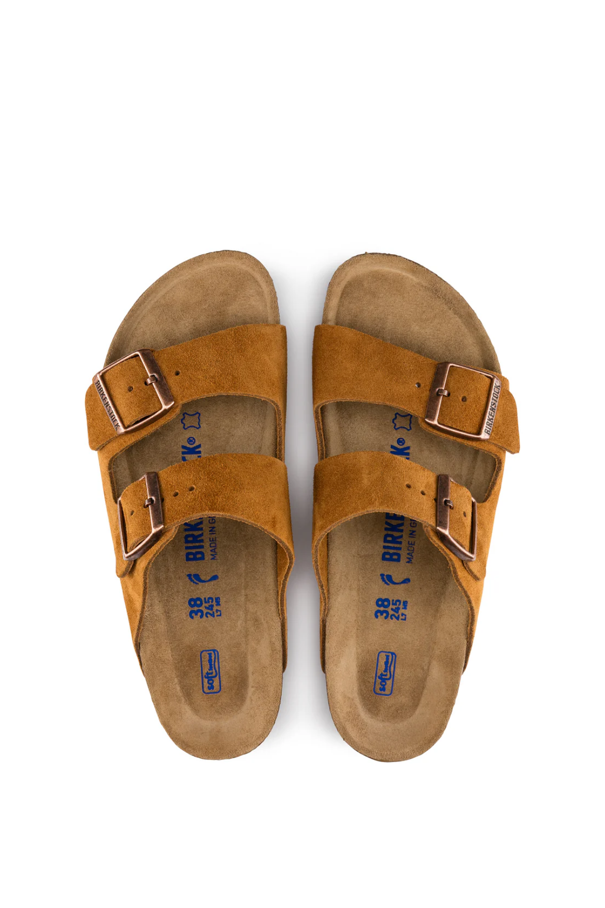 Arizona Sfb Mink Suede Leather Narrow