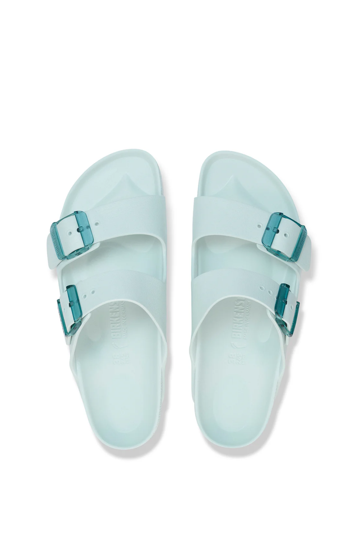 Arizona Eva Stealth Buckle Surf Green Étroite