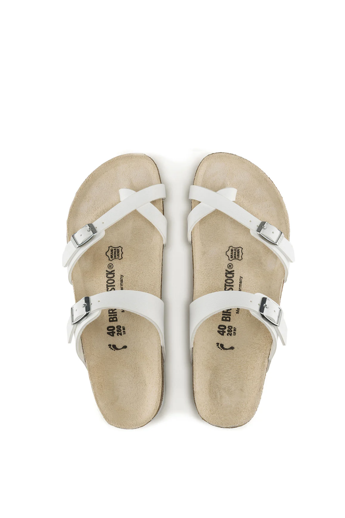 Mayari Blanc Birko-flor Étroit
