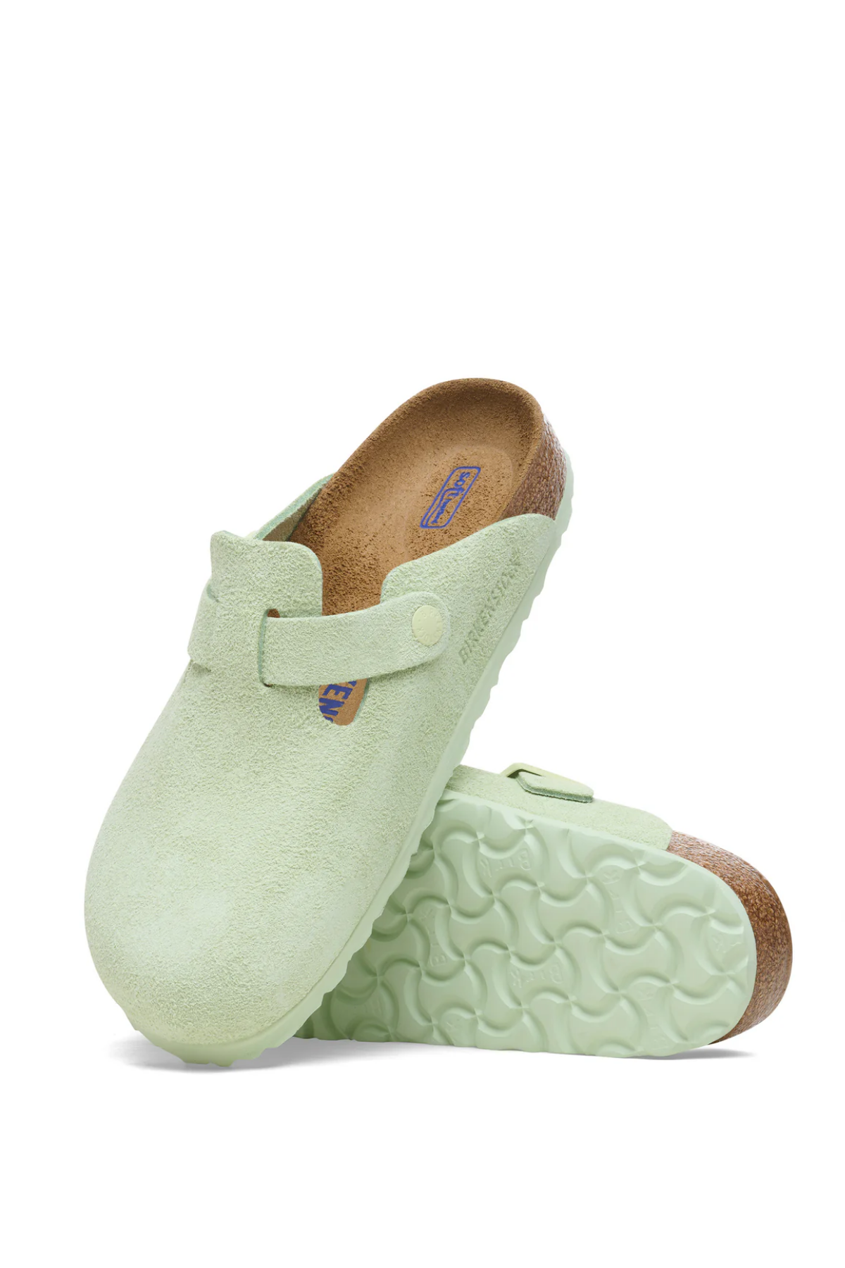Boston Sfb Faded Lime Suède Cuir Normal