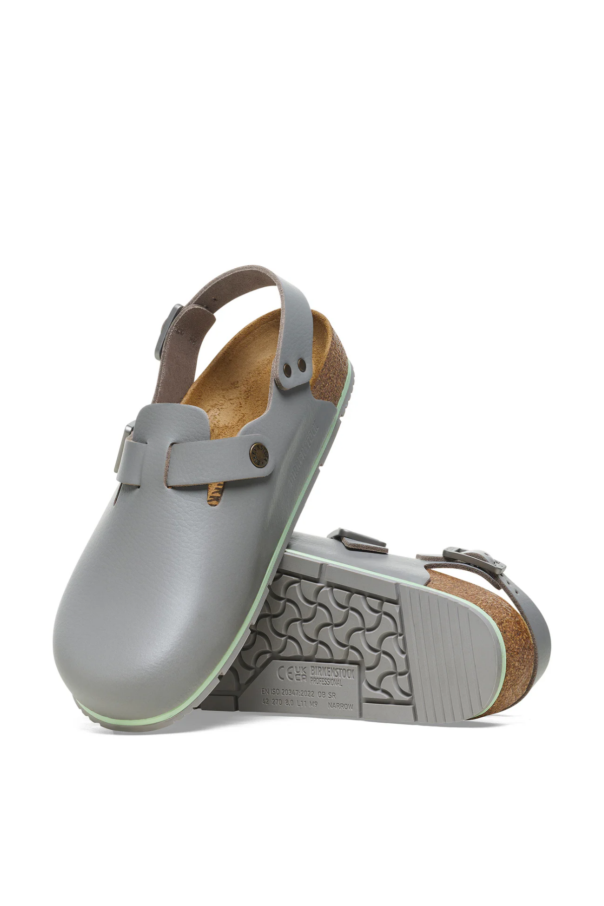 Tokio Pro Gunmetal Grey Pu Coated Natural Leather Regular