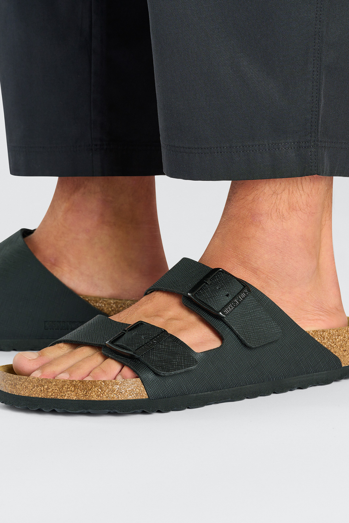 Arizona Saffiano Black Birko-flor Regular