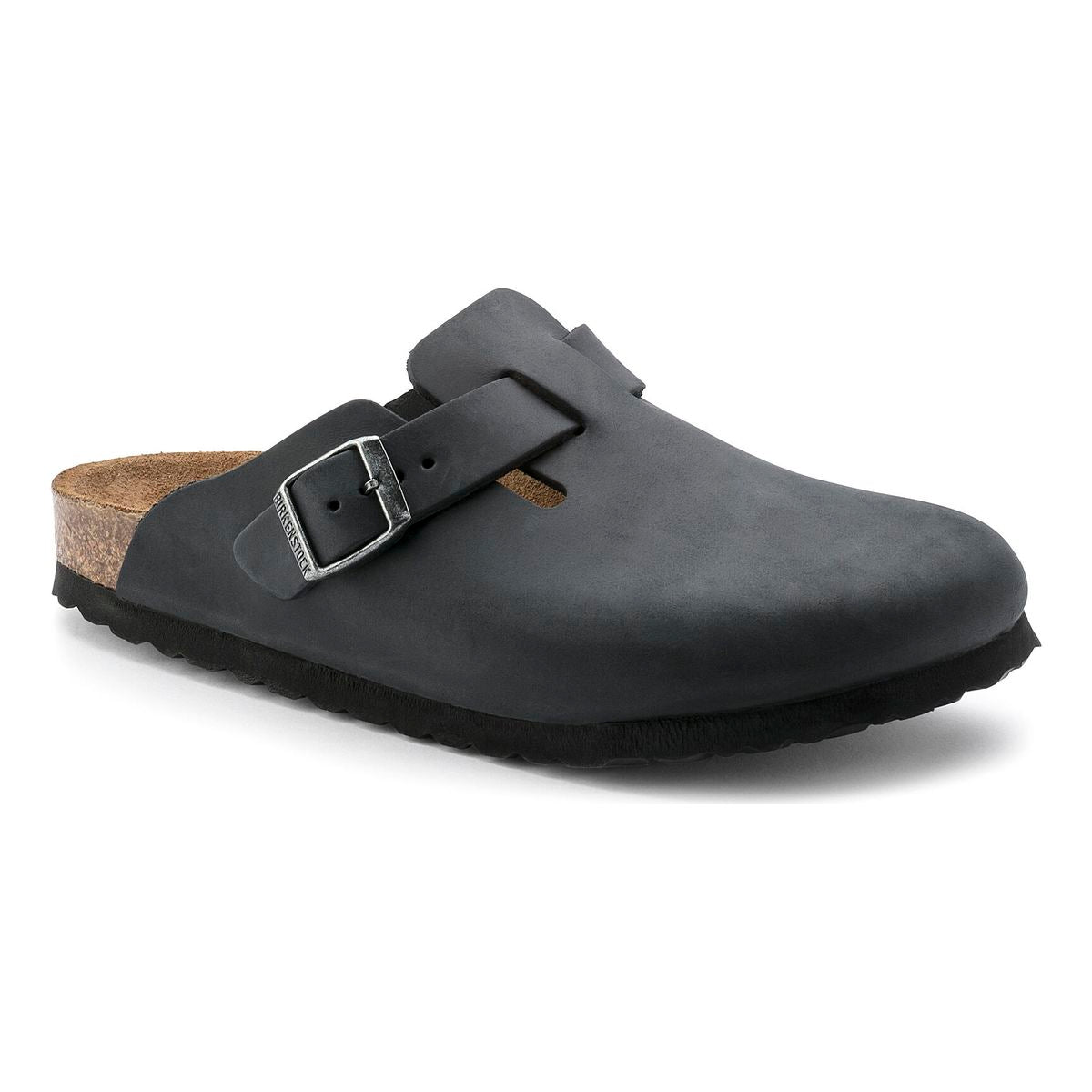 Boston cuir huilé noir