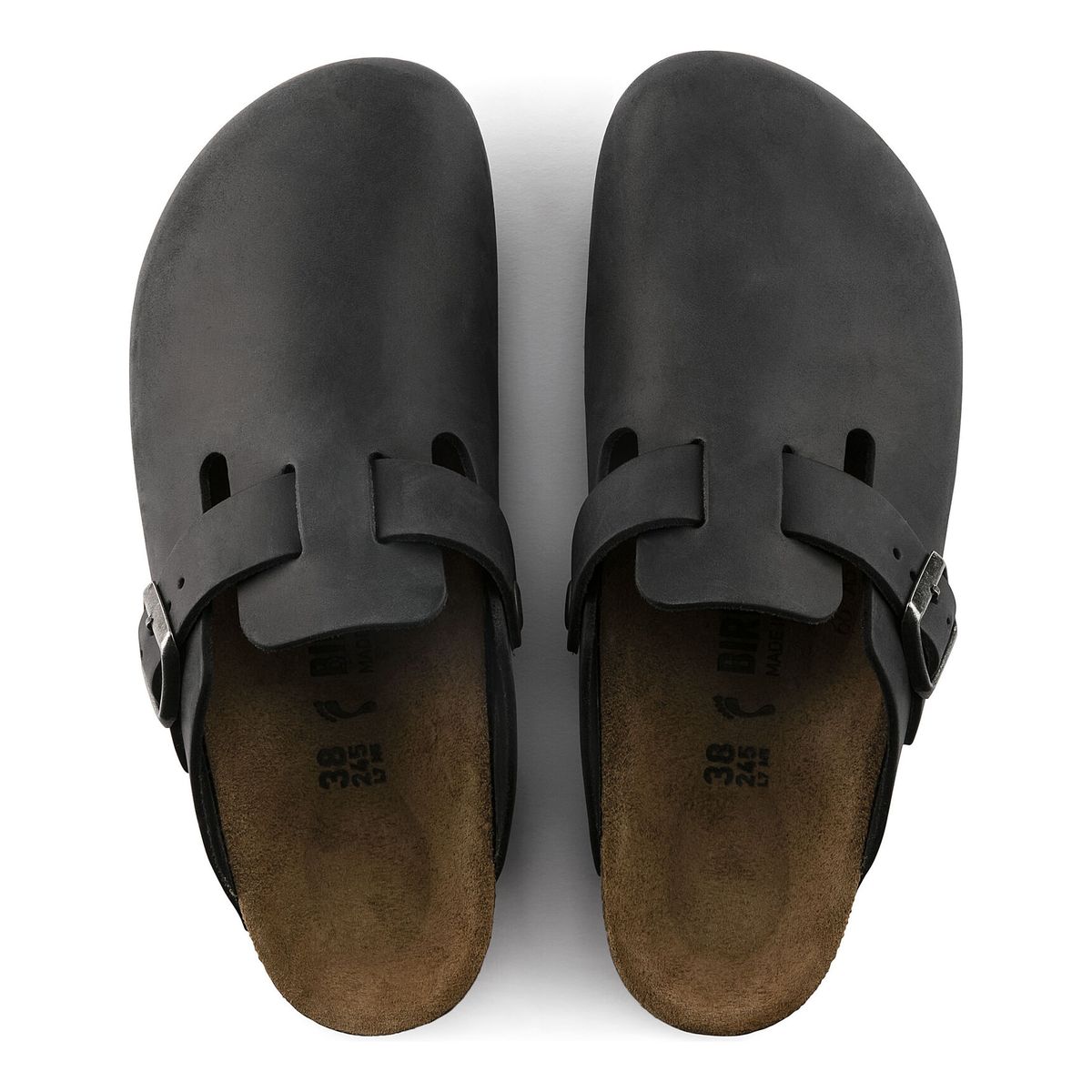 Boston cuir huilé noir