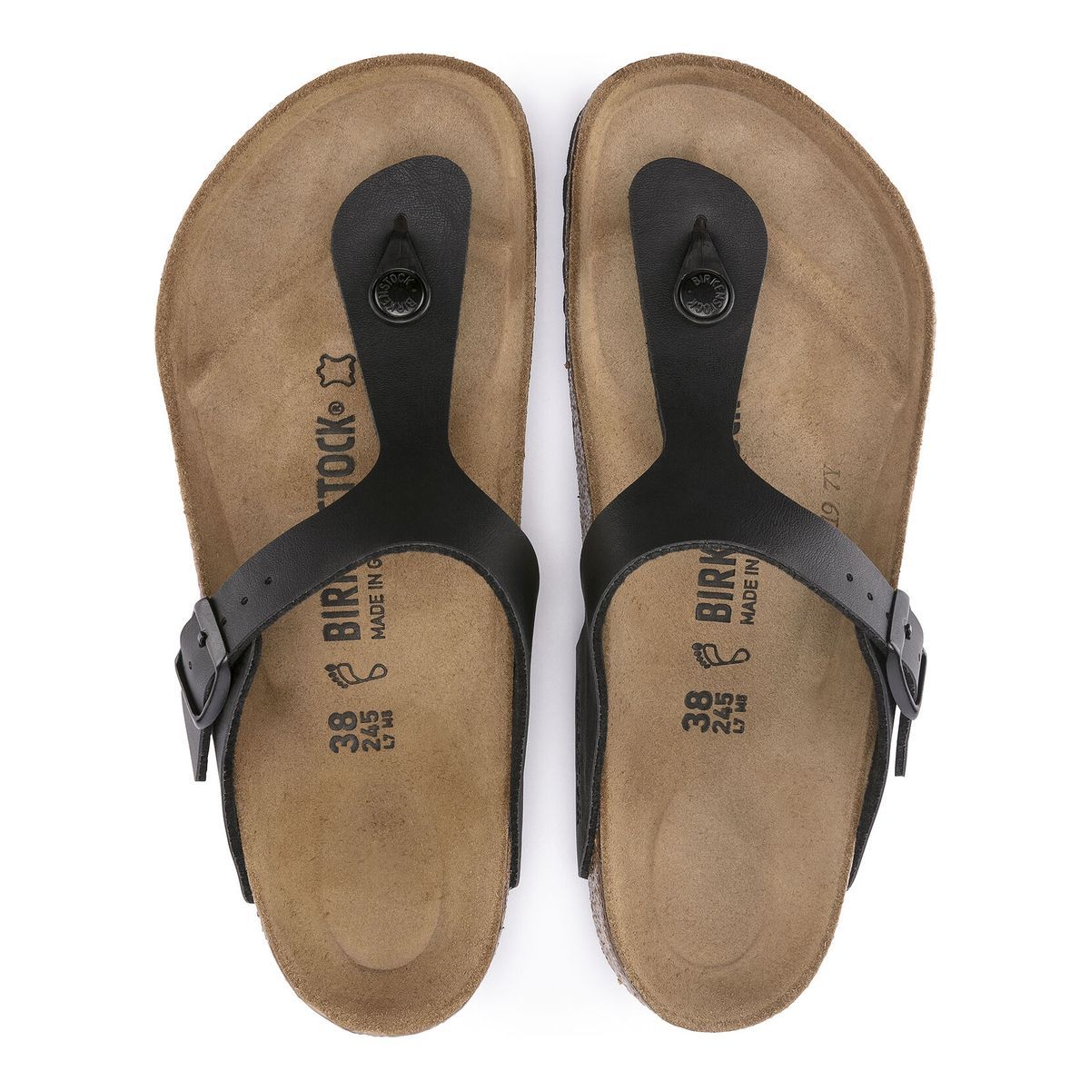 Birken®Stock Gizeh Birko-Flor in Black
