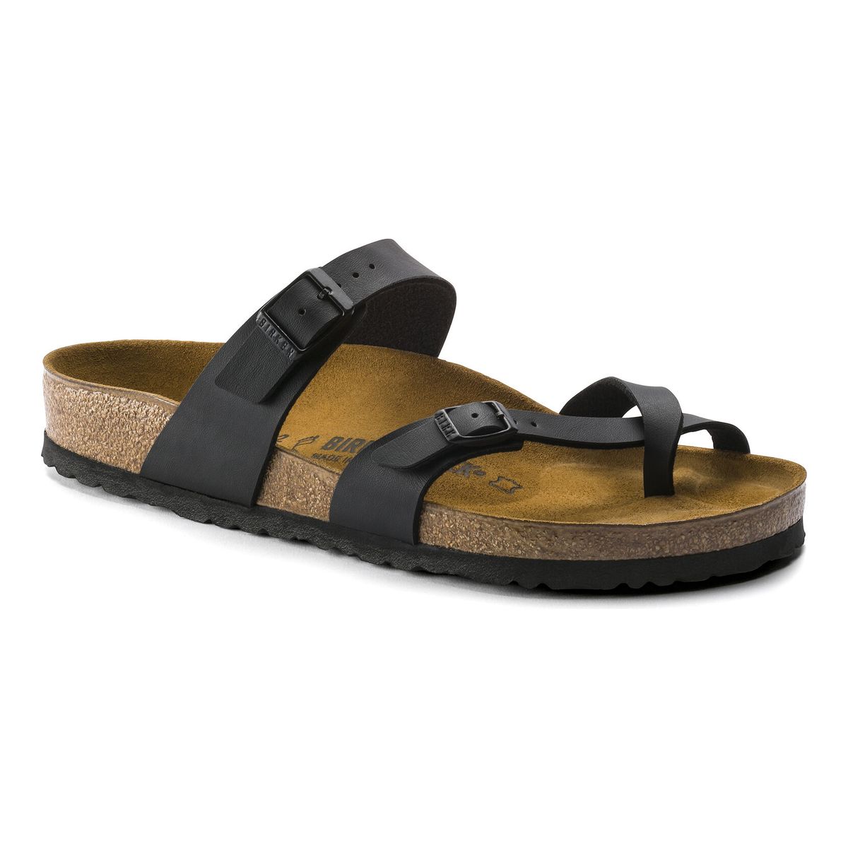 Women's Mayari Birko-Flor Sandal in Black