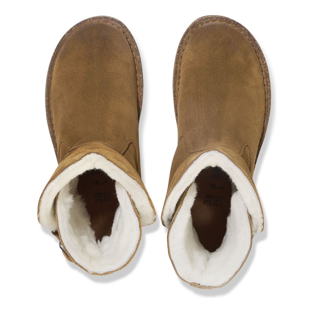 Birken®Stock Uppsala Pull On Shearling Boot in Dark Tea