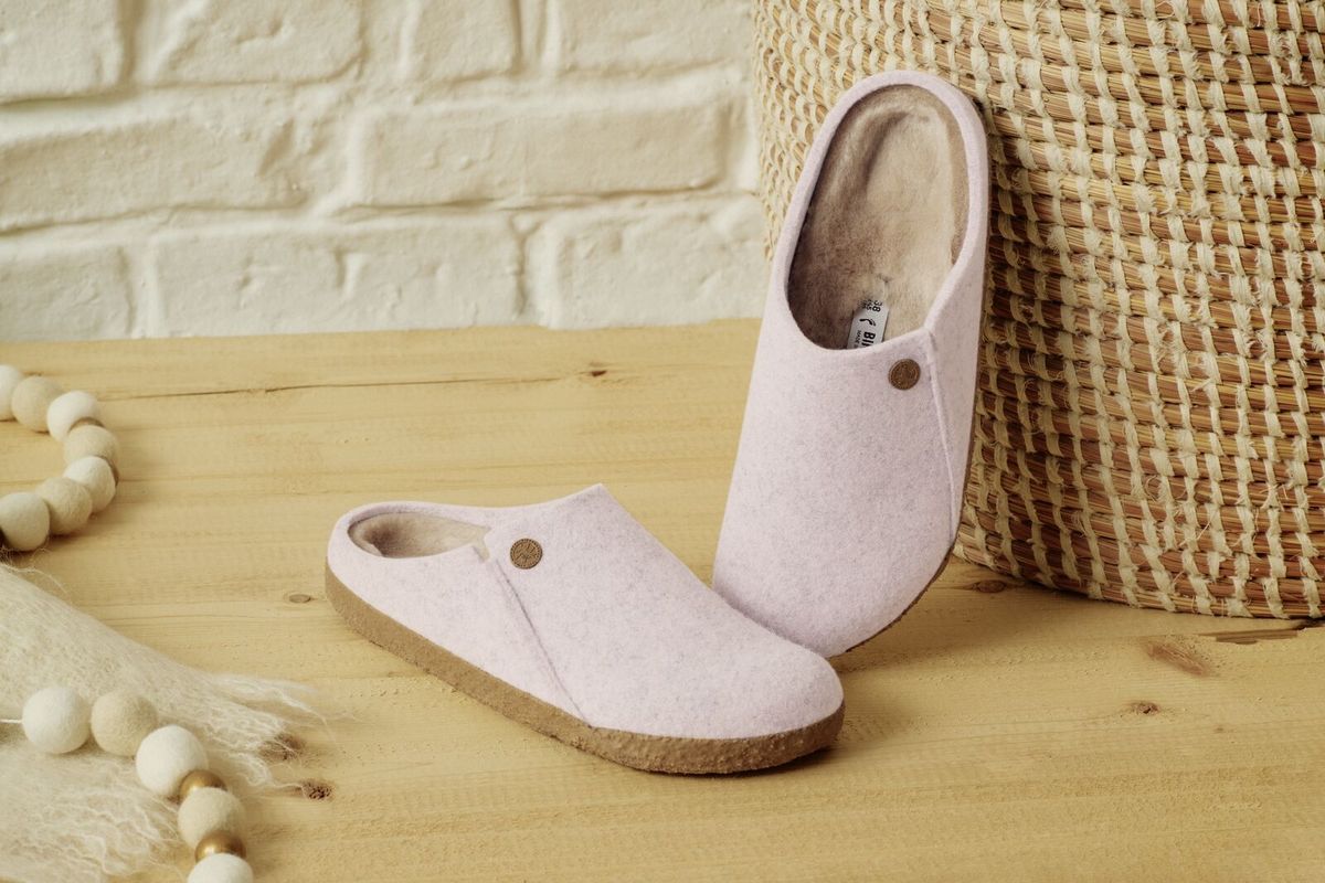 Birken®Stock Women's Zermatt Shearling in Light Rose