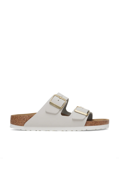 Arizona Antique White Nubuck Cuir Étroit