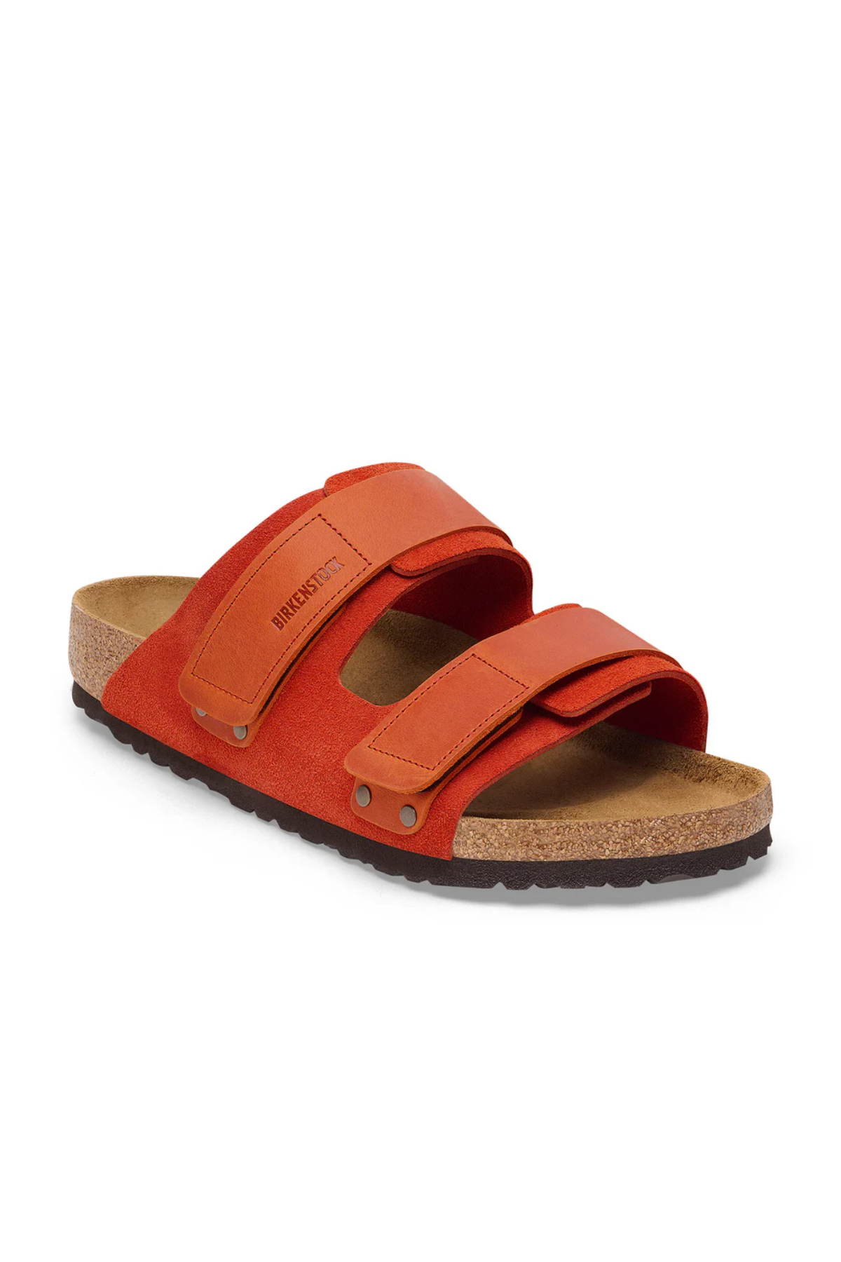 Uji Daim/nubuck marron rouille, coupe droite