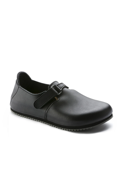 Linz Supergrip Black Smooth Leather Regular