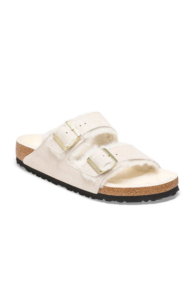 Arizona Shearling Cuir Suède/mouton Blanc Antique Regular