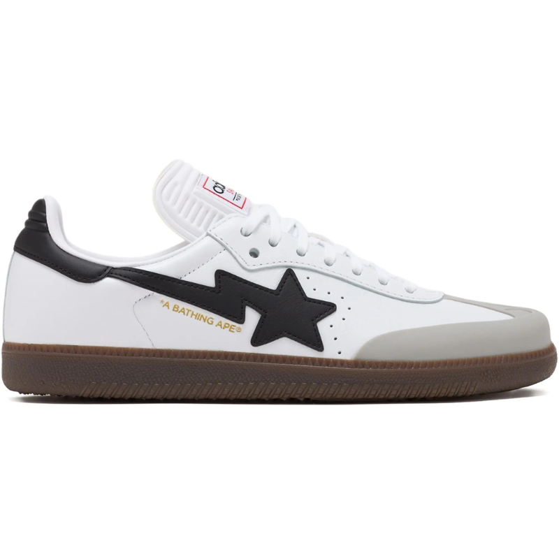 x Baskets Bape Samba " White Edition "