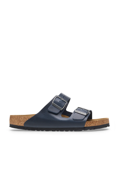 Arizona Sfb Cuir Huilé Bleu Étroit