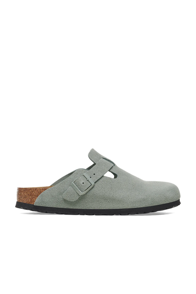 Boston Sfb Pure Sage Suede Leather Narrow
