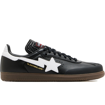 Samba x Bape baskets " Black Edition "