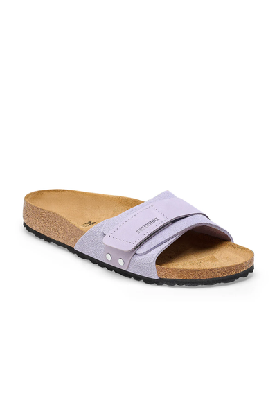 Oita Purple Fog Cuir suédé/nubuck Étroit