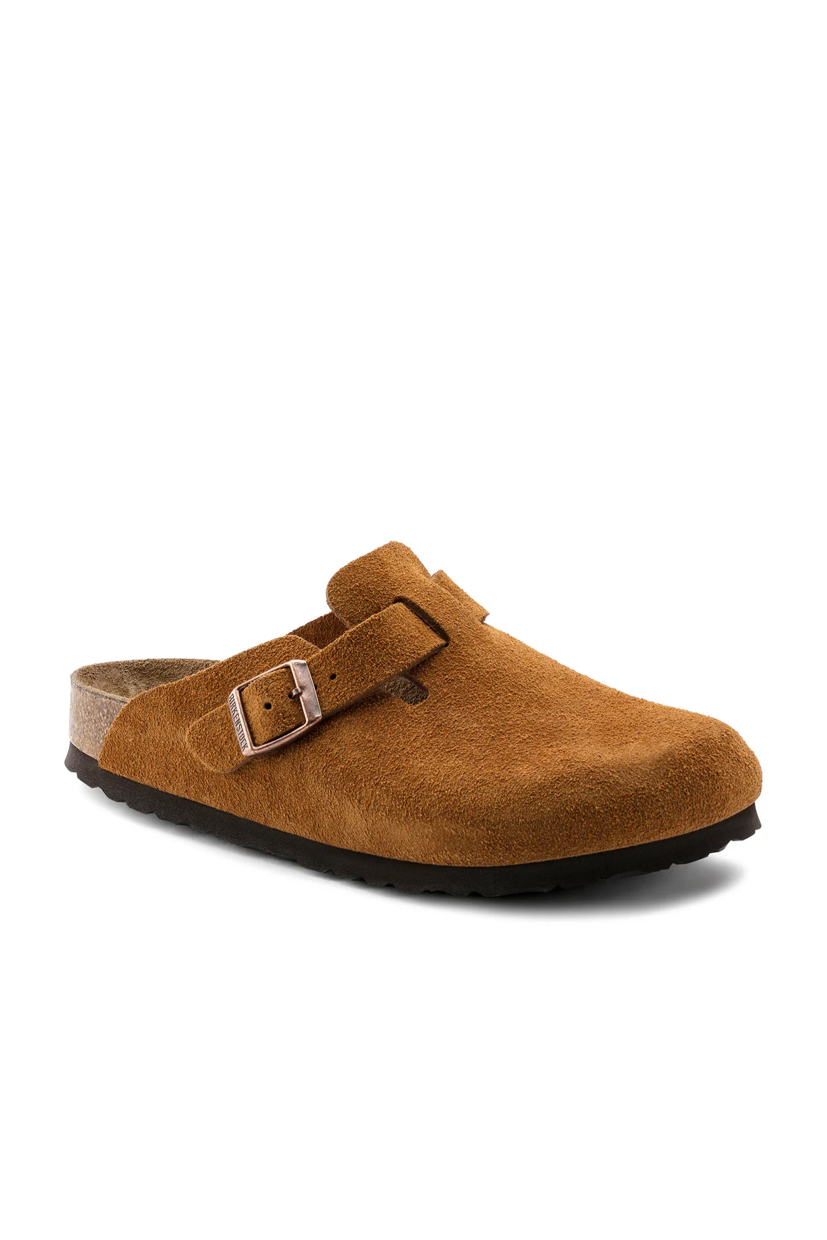 Boston Sfb Mink Suede Leather Narrow