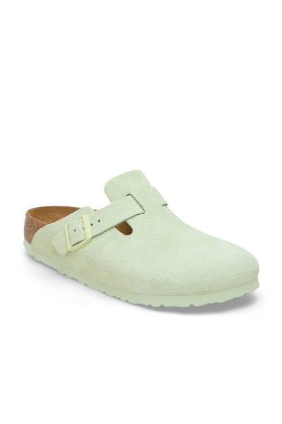 Boston Sfb Faded Lime Suède Cuir Normal