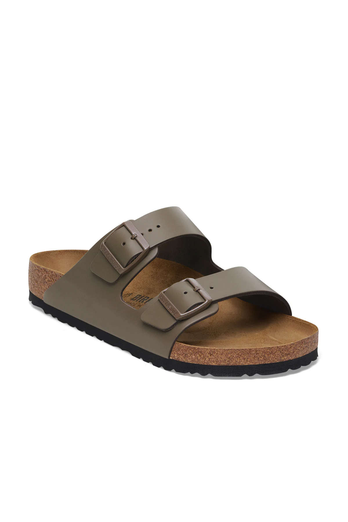 Arizona Concrete Grey Smooth Leather étroit