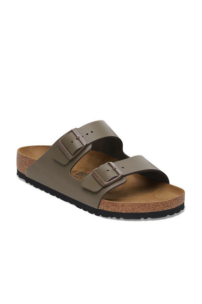 Arizona Concrete Grey Smooth Leather étroit