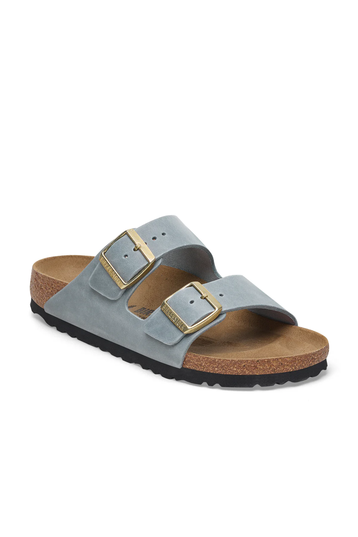 Arizona Basalt Grey Huilé Cuir Étroit