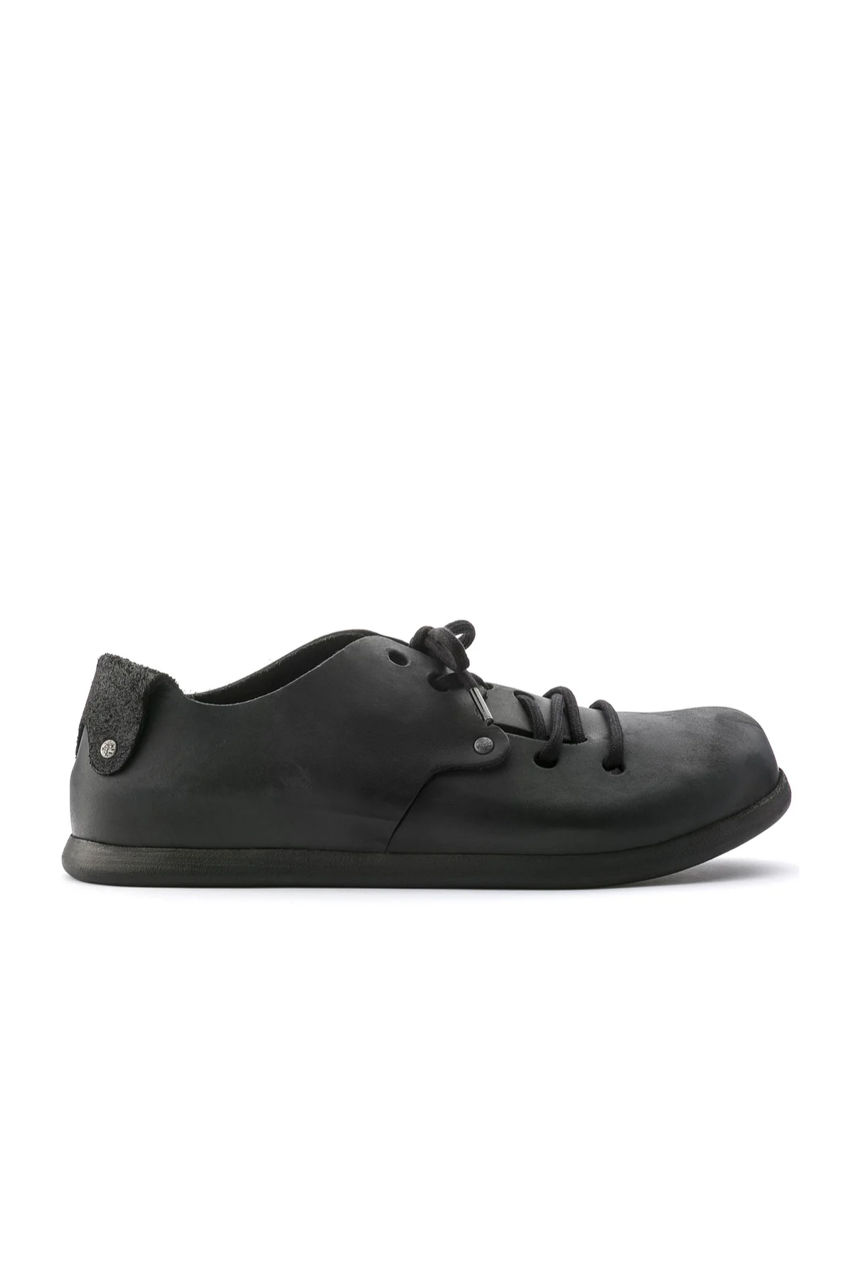 Montana Cuir Huilé Noir Étroit