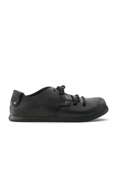 Montana Cuir Huilé Noir Étroit