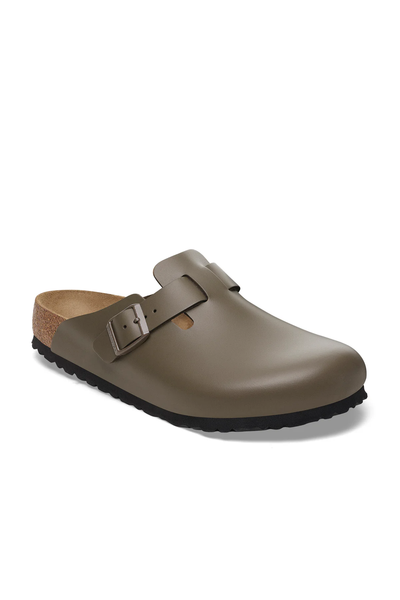 Boston Concrete Grey Smooth Leather Regular