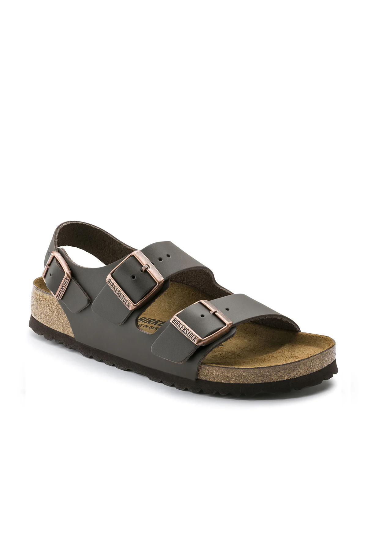 Birken®Stock Milano Dark Brown Smooth Leather Regular