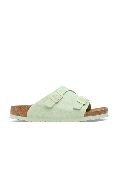 Zurich Faded Lime Daim Cuir Standard