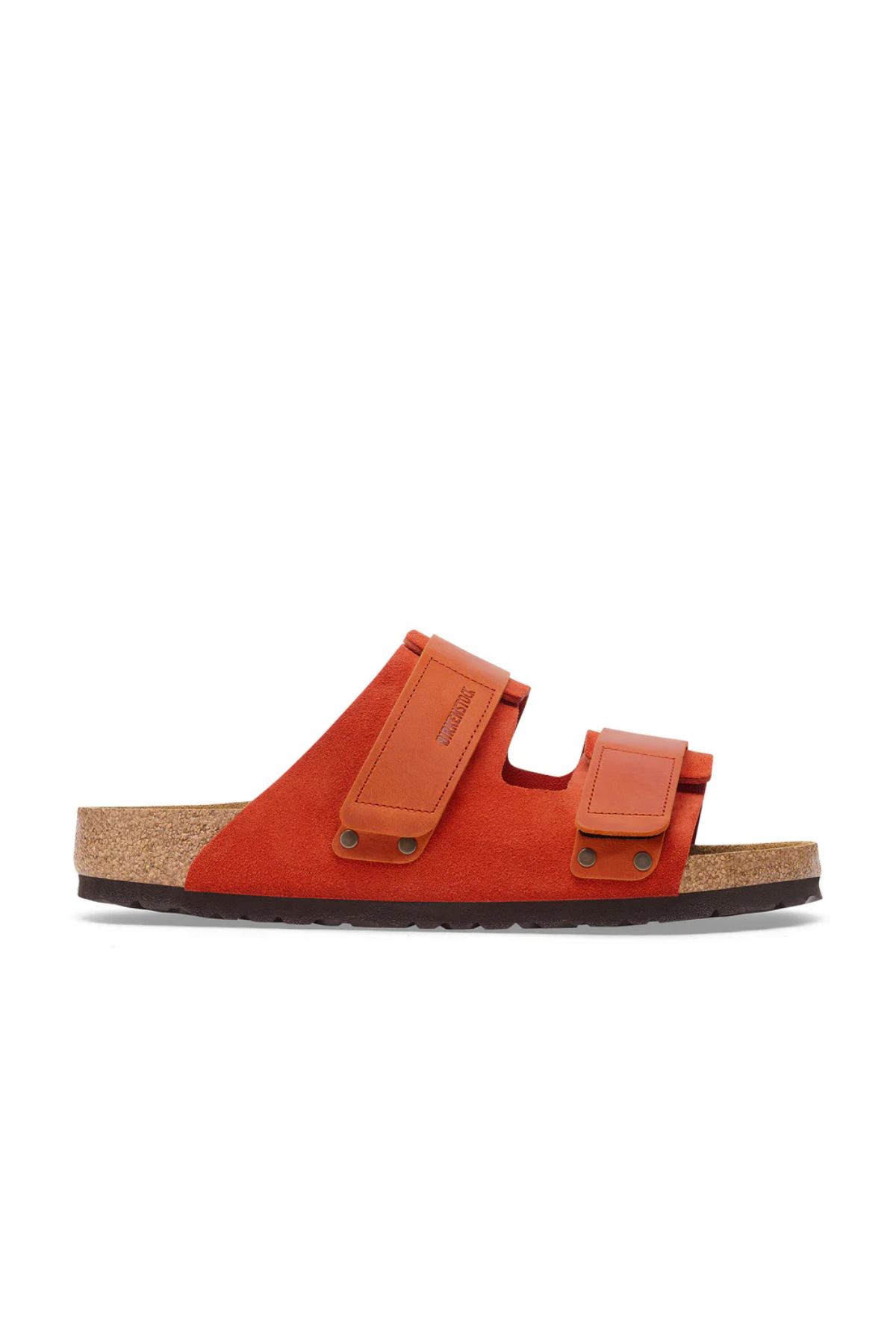Uji Daim/nubuck marron rouille, coupe droite