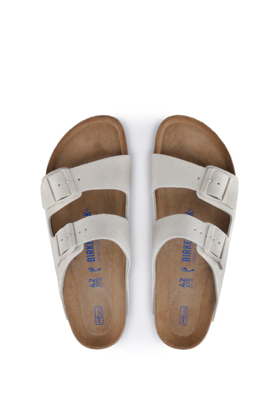 Arizona Sfb Antique White Cuir Velours Étroit