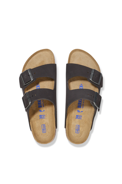 Arizona Sfb Black Nubuck Leather Narrow