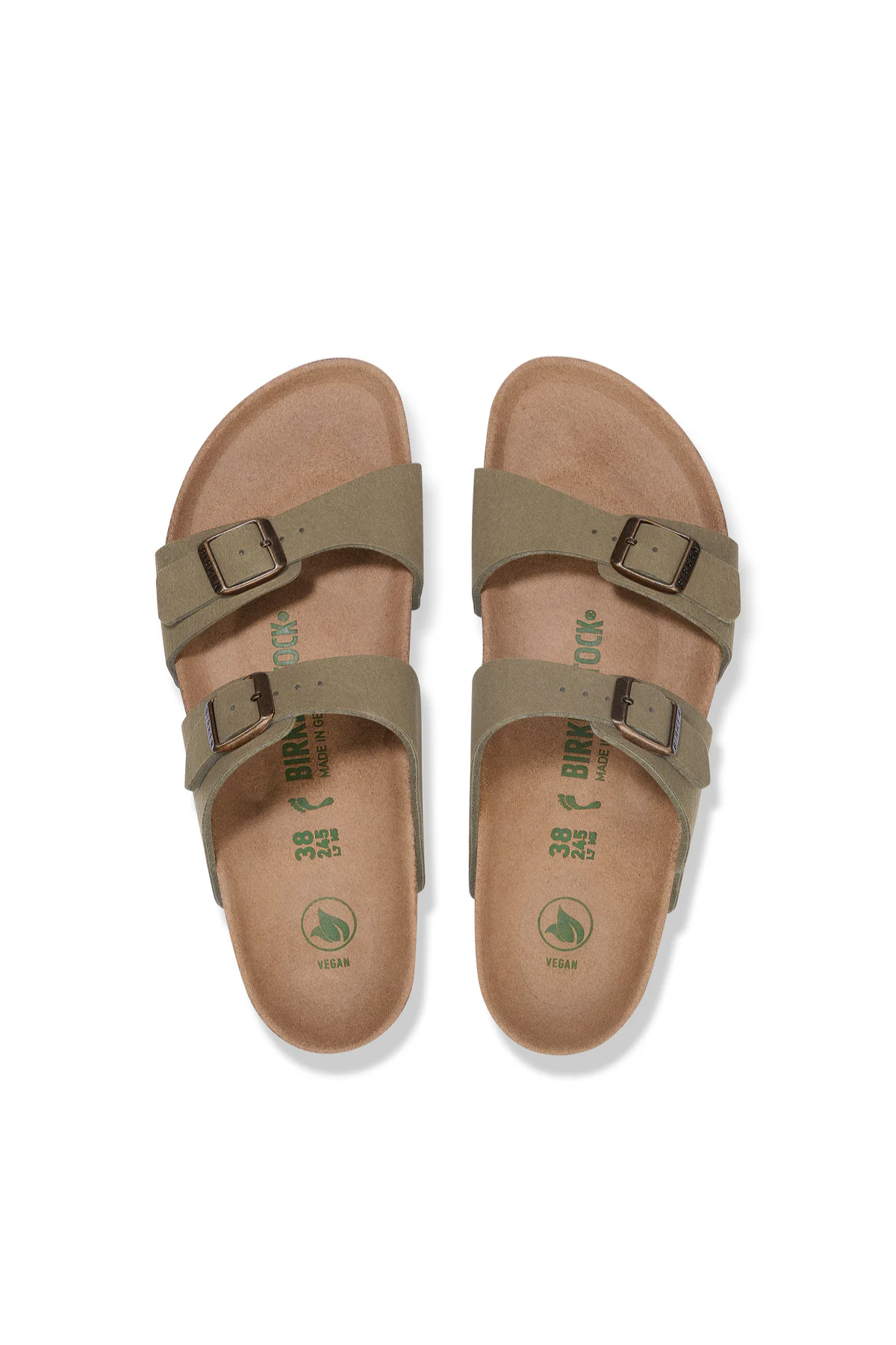 Sydney Vegan vert pin synthétique coupe normale