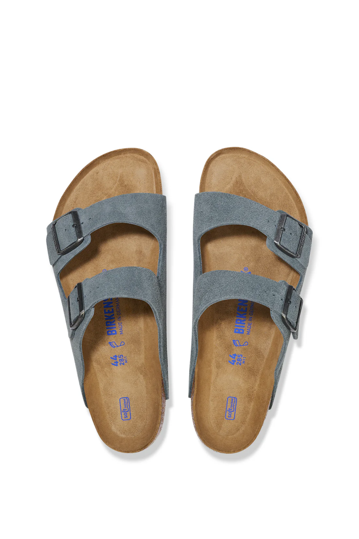 Arizona Sfb Basalt Grey Suede Leather Regular