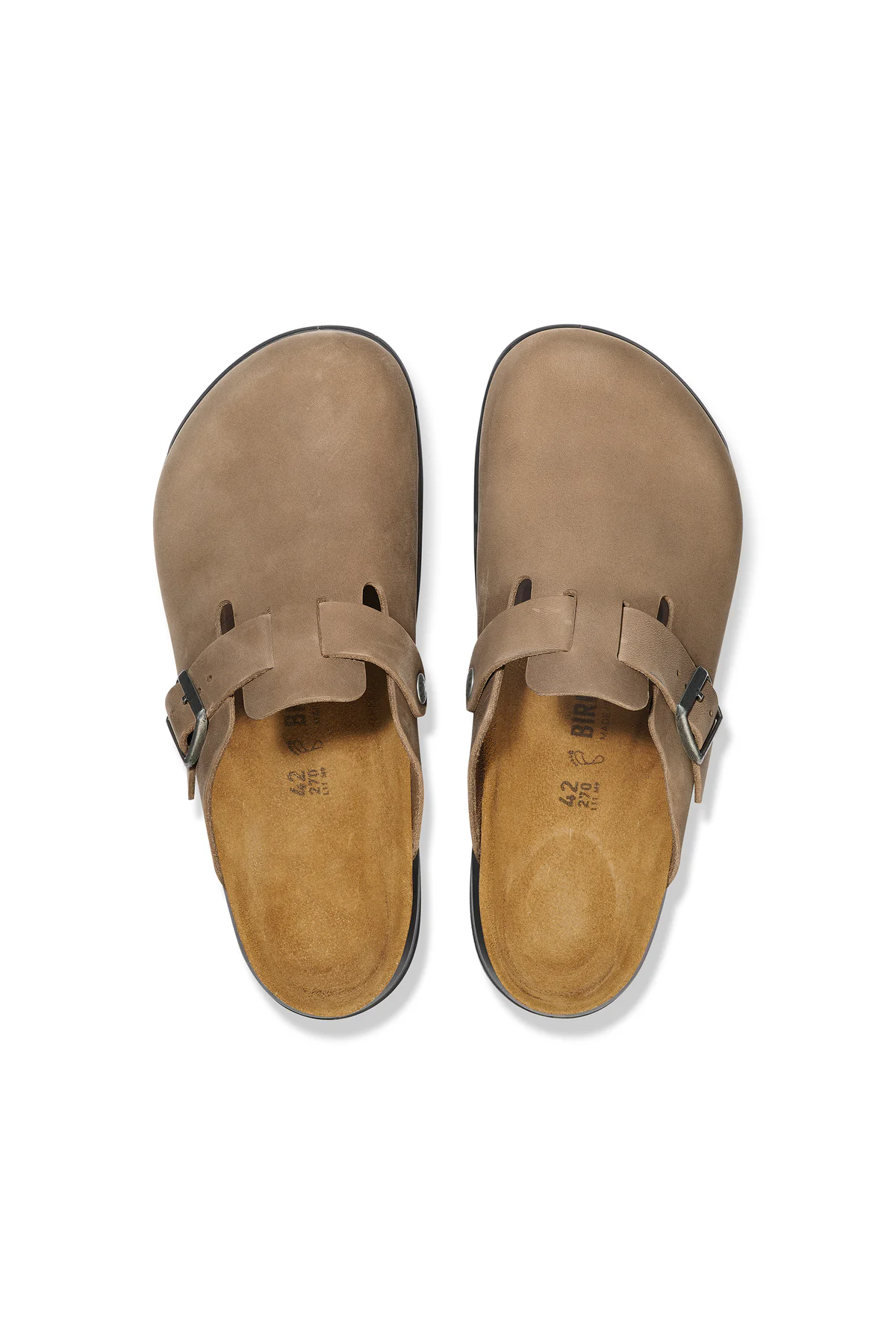 Boston Cross Town cuir huilé marron tabac