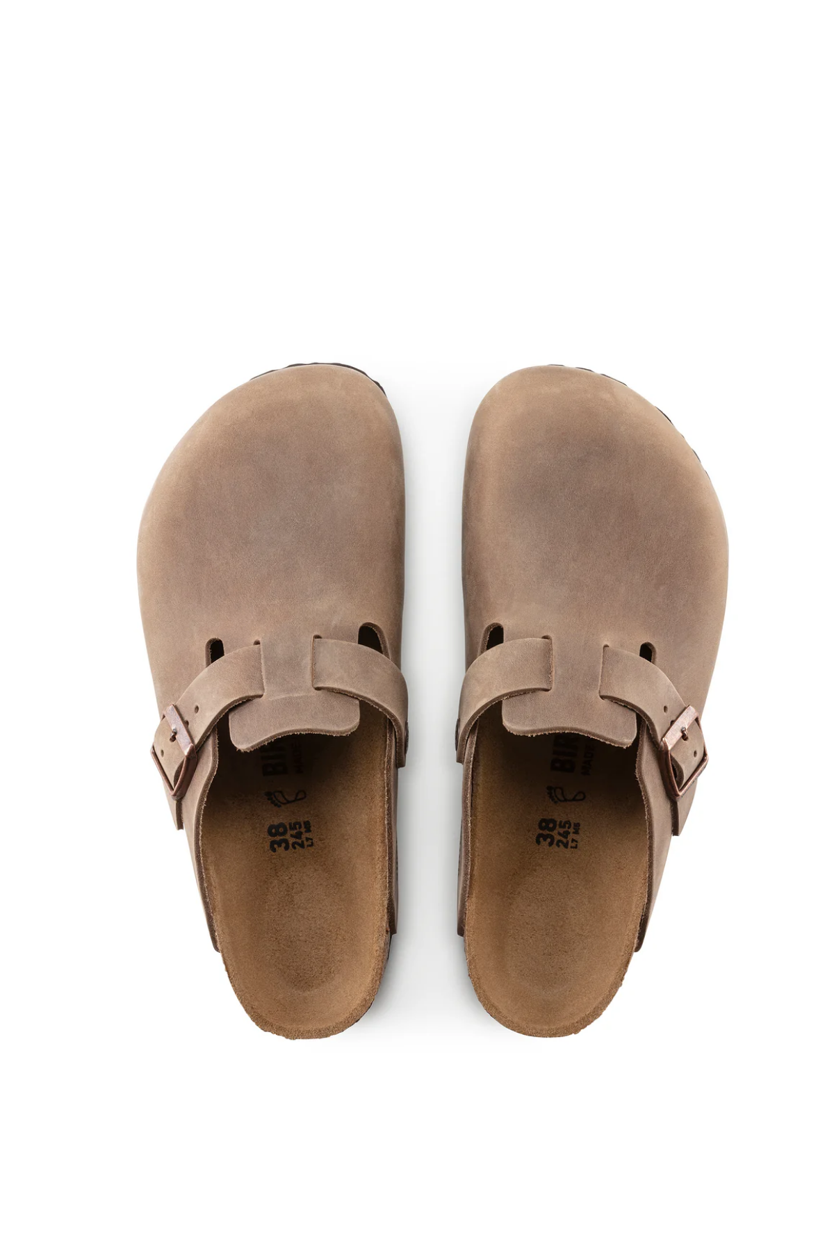 Boston Tabacco Brown Oiled Leather Regular