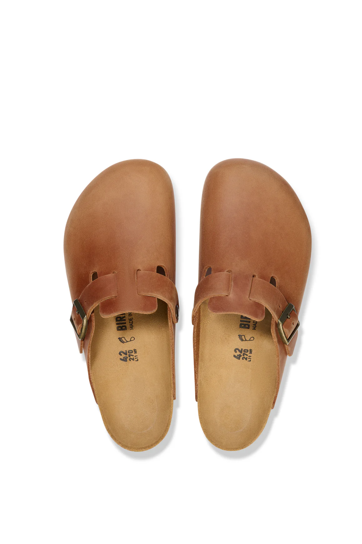Boston Cognac Oiled Leather Regular